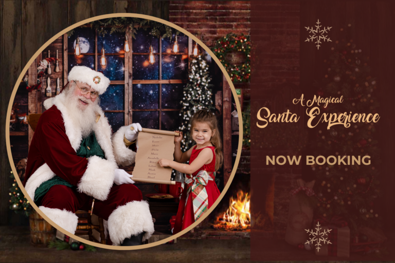 Now Booking Magical Santa Photos in Palm Harbor, FL