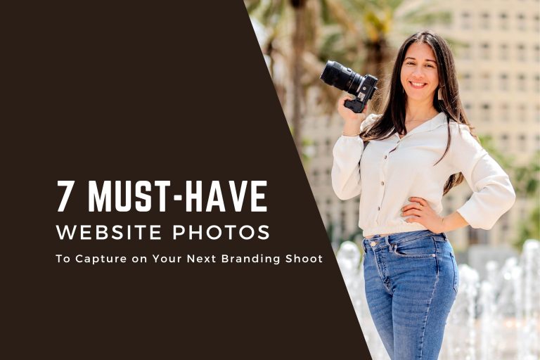 7 Must-Have Website Photos To Capture on Your Next Branding Shoot | Tips from a Tampa Bay Photographer
